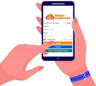 App pSocial - Acesso rápido